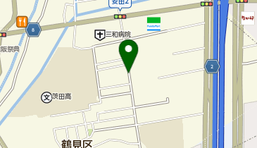 【予約制】akippa 株式会社三笠工務店パーキング【浦川住宅駐車場】の地図画像