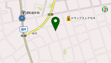 【予約制】akippa 曲本4丁目駐車場の地図画像