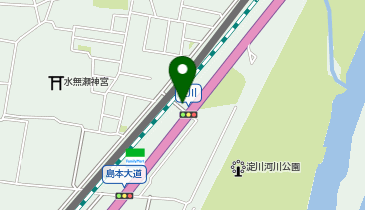 【予約制】akippa 三島郡島本町江川1丁目1-28 月極?アキッパ駐車場の地図画像
