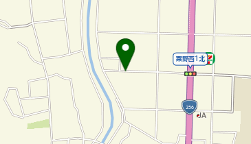 【予約制】akippa 粟野西1丁目駐車場の地図画像