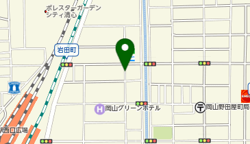 【予約制】akippa 岩田町7-16駐車場【1】【24時間、連泊対応ページ】の地図画像