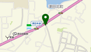 【予約制】akippa 津田元町2-54-15 ひさの鍼灸整骨院?アキッパ駐車場の地図画像