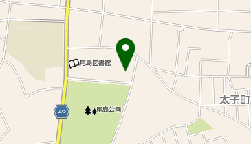 【予約制】akippa 尾島公園前住宅駐車場の地図画像