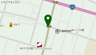 【予約制】akippa 新宿町24時間オープン駅徒歩9分バス停目の前、大型SUVも駐車可能!の地図画像