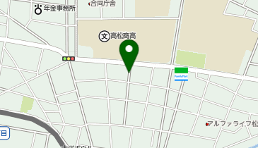 【予約制】akippa 多賀町2-2-9駐車場の地図画像