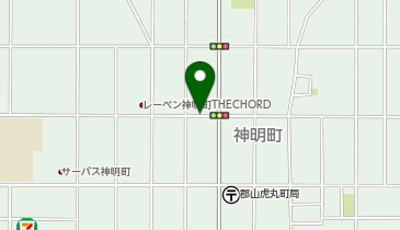 【予約制】akippa 神明町13-2 アキッパ駐車場の地図画像