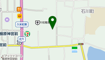 【予約制】akippa 橿原神宮前駅徒歩10分 石川町269-1 ピンクマンション駐車場38番 塀沿い☆の地図画像