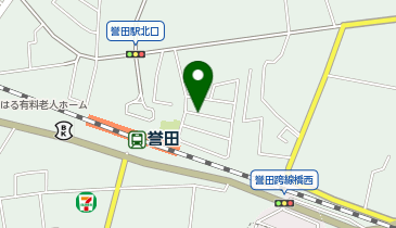 【予約制】akippa 誉田駅北口すぐ【駅徒歩1分!】akkipa駐車場の地図画像