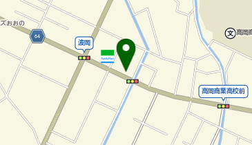 【予約制】akippa ダイナム富山高岡波岡店 駐車場の地図画像