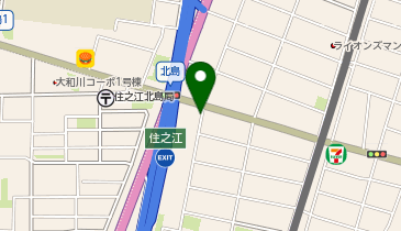 【予約制】akippa AVENIR住之江原付駐車場の地図画像