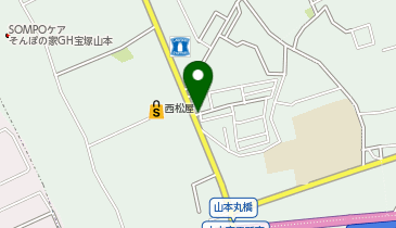【予約制】akippa ビレッジハウス山本【W-291】の地図画像