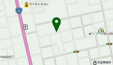 【予約制】akippa 桑野2丁目25-2 アキッパ駐車場の地図画像