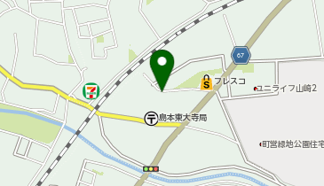 【予約制】akippa 三島郡島本町東大寺1-6-14 月極?アキッパ駐車場の地図画像