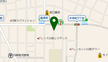 【予約制】akippa 川崎駅前 温泉通りの地図画像