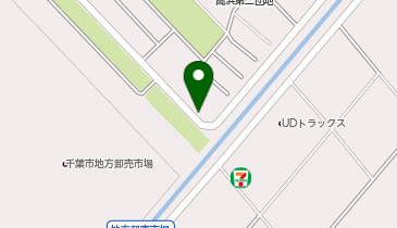 【予約制】akippa 千葉市美浜区高浜1丁目・新港・稲毛海浜公園・海浜プール・千葉市地方卸売市場駐車場の地図画像