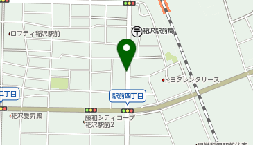 【予約制】akippa ハセガワ楽器稲沢駐車場【土:11:30-23:59】の地図画像