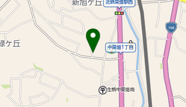 【予約制】akippa 新旭ヶ丘南口バス停前駐車場の地図画像