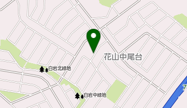 【予約制】akippa 花山中尾台 空き地B駐車場の地図画像