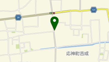 【予約制】akippa ビレッジハウス応神【W-484】※1号棟付近の地図画像