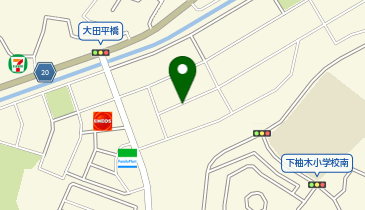 【予約制】akippa 八王子市下柚木2丁目17-19 アキッパ駐車場の地図画像