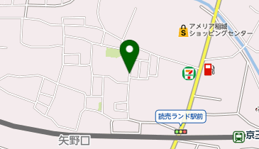【予約制】akippa 矢野口2608☆アキッパ駐車場の地図画像