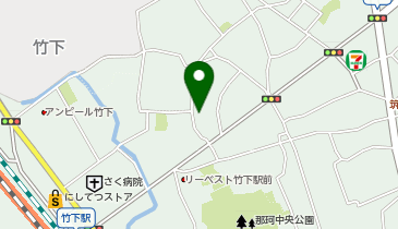 【予約制】akippa 那珂1丁目 24時間駐車場の地図画像
