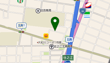 【予約制】akippa 御崎7-15-24☆アキッパ駐車場【平日 8:00-18:00】市営住宅内の地図画像