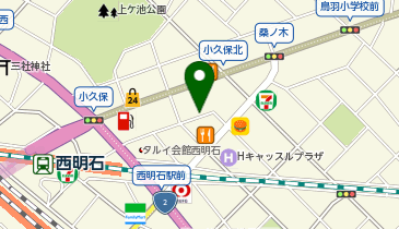 【予約制】akippa 明石家旅館別館駐車場の地図画像