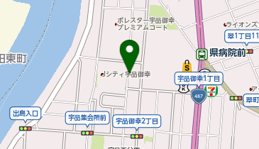 【予約制】akippa 御幸1-11-13駐車場の地図画像