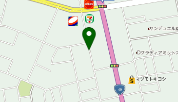 【予約制】akippa 亀田2丁目駐車場の地図画像