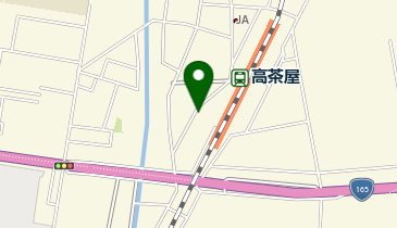 【予約制】akippa JR高茶屋駅前駐車場(正和堂)の地図画像