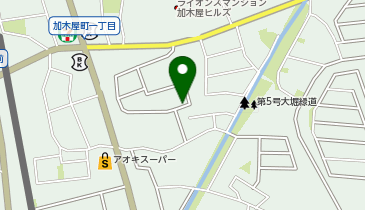 【予約制】akippa 加木屋一丁目駐車場の地図画像