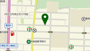 【予約制】akippa 鶴見区緑二丁目 トキワ鶴見緑地駐車場の地図画像