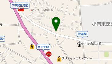 【予約制】akippa 下平間347-1ポルトクオーレ駐車場の地図画像