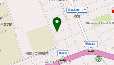 【予約制】akippa 東雲本町1-13-24駐車場の地図画像