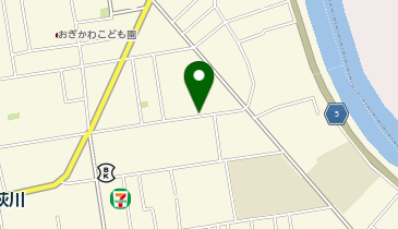 【予約制】akippa 荻川駅徒歩5分内・新津第二中学付近駐車場の地図画像