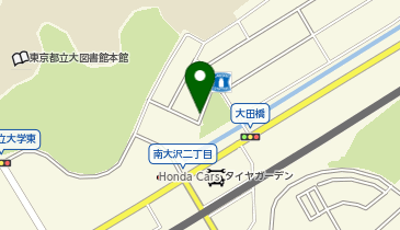 【予約制】akippa 八王子市南大沢1丁目178-8 アキッパ駐車場の地図画像