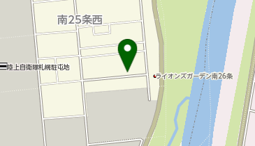 【予約制】akippa 中央区南26条西8丁目3-10 個人宅?アキッパ駐車場の地図画像
