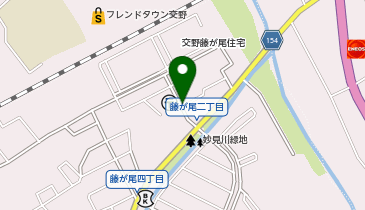 【予約制】akippa 交野藤ケ尾住宅駐車場【19】の地図画像