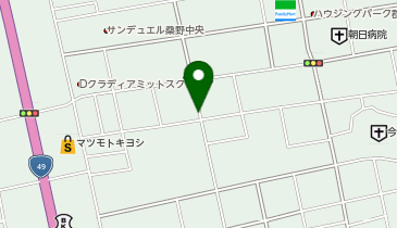 【予約制】akippa 芦名接骨院&times;アキッパ駐車場の地図画像