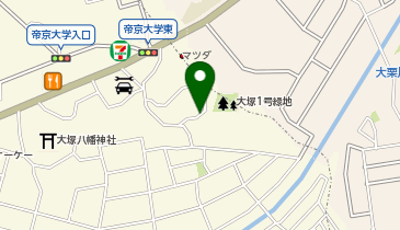 【予約制】akippa 大塚784-2☆アキッパ駐車場の地図画像