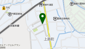 【予約制】akippa 門真上島住宅駐車場【43】の地図画像