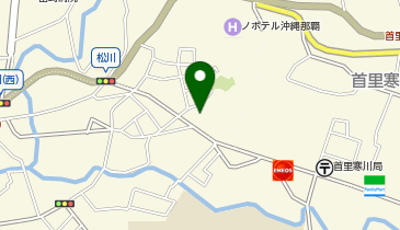 【予約制】akippa 那覇市松川46番地 縦列3台分の地図画像