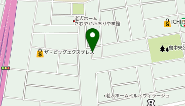 【予約制】akippa 島1丁目15-17 アキッパ駐車場の地図画像