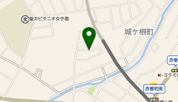 【予約制】akippa 瀬戸市城ヶ根町駐車場の地図画像