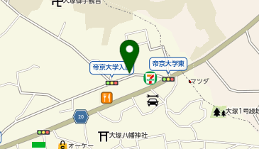 【予約制】akippa 大塚456 月極☆アキッパ駐車場の地図画像