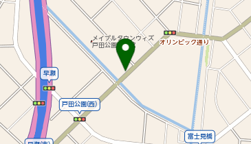 【予約制】akippa GSパーキングの地図画像