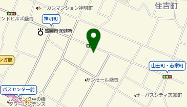 【予約制】akippa クリナーレ志家町(26番)の地図画像