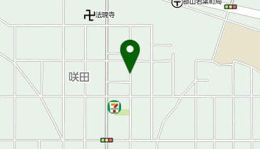 【予約制】akippa 咲田2丁目11-12 アキッパ駐車場の地図画像