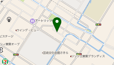 【予約制】akippa アメニティーRITTO敷地内ガレージの地図画像